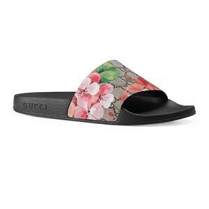 Gucci Blooms Supreme Slide Sandals